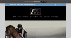 Desktop Screenshot of cornerhousevets.com